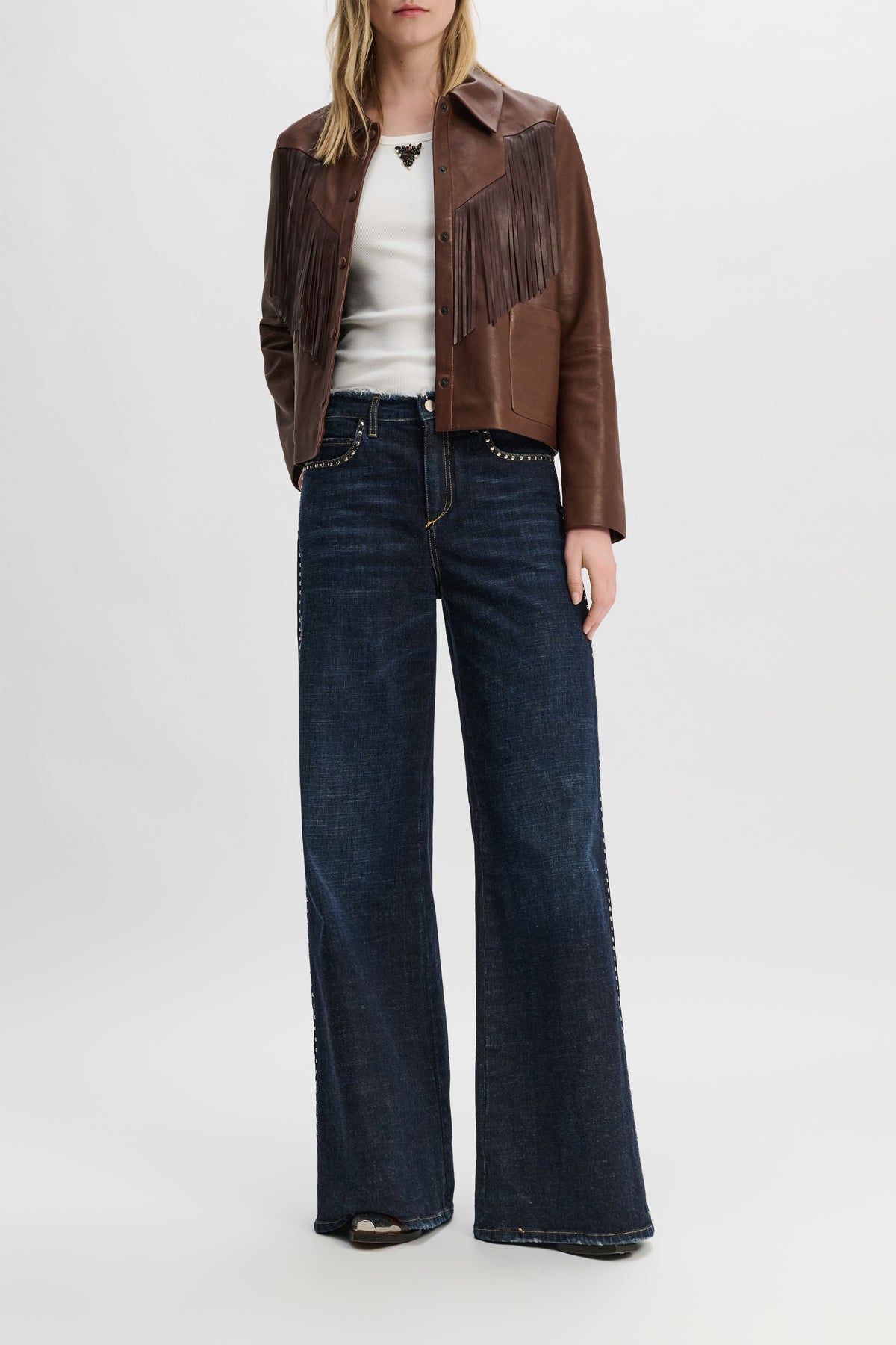 Dorothee Schumacher | Fringes Leather Jacket