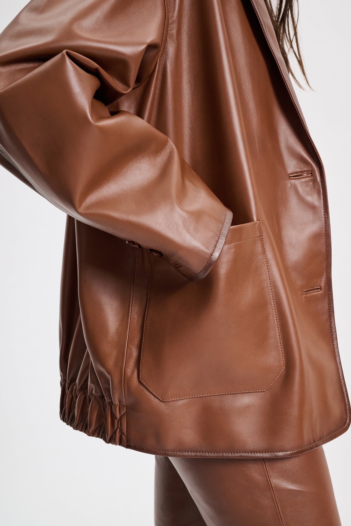 Dorothee Schumacher | Sleek Statment Leather Blazer