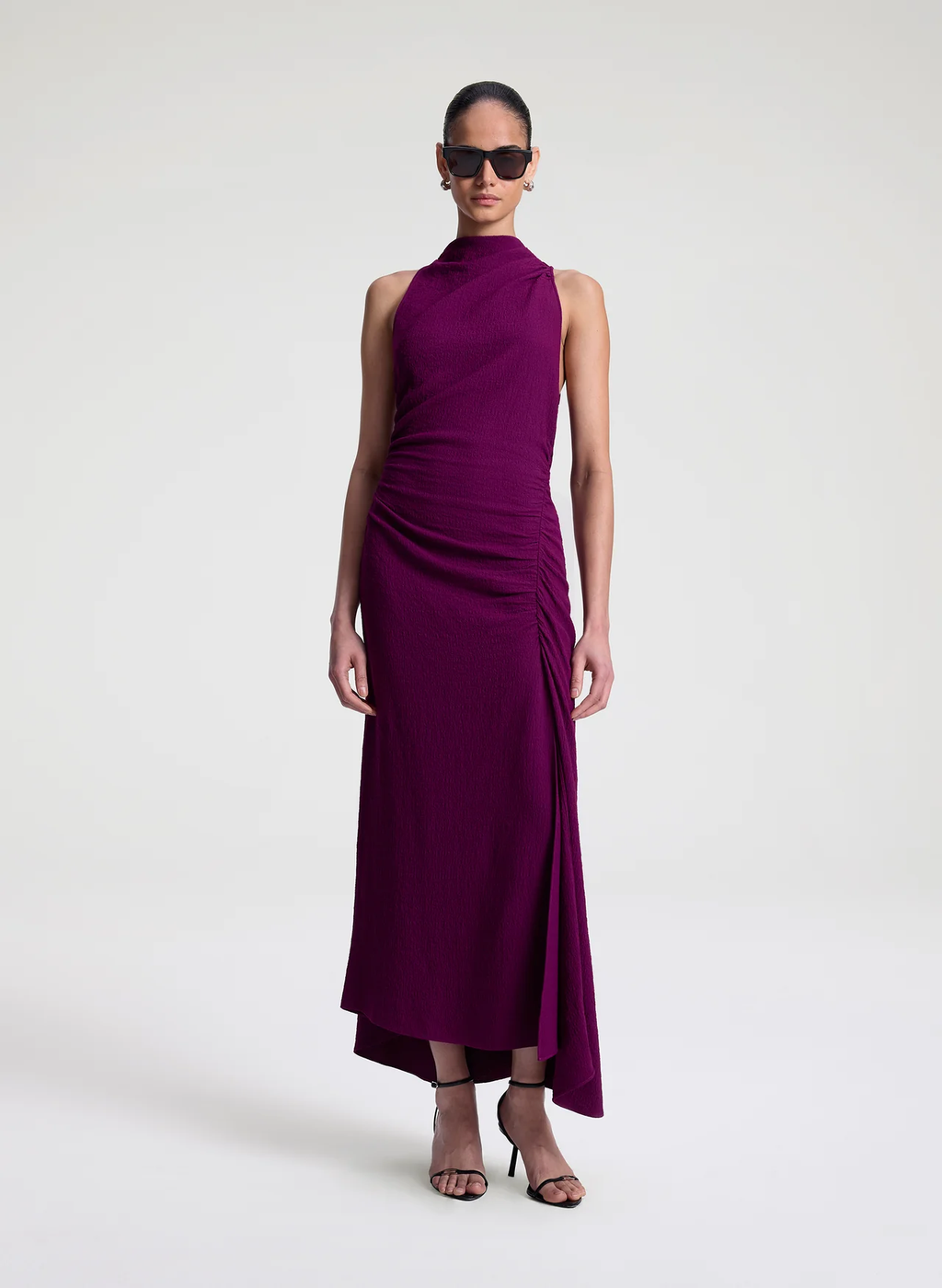 A.L.C. | Inez Textured Midi Dress
