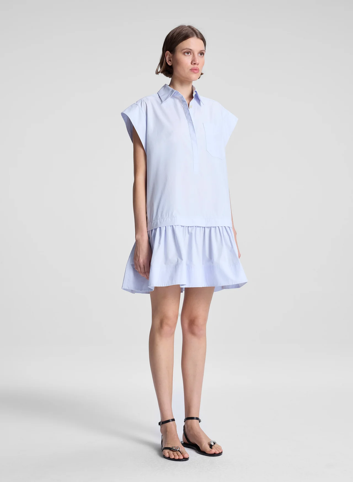 A.L.C. | Brock Cotton Mini Dress