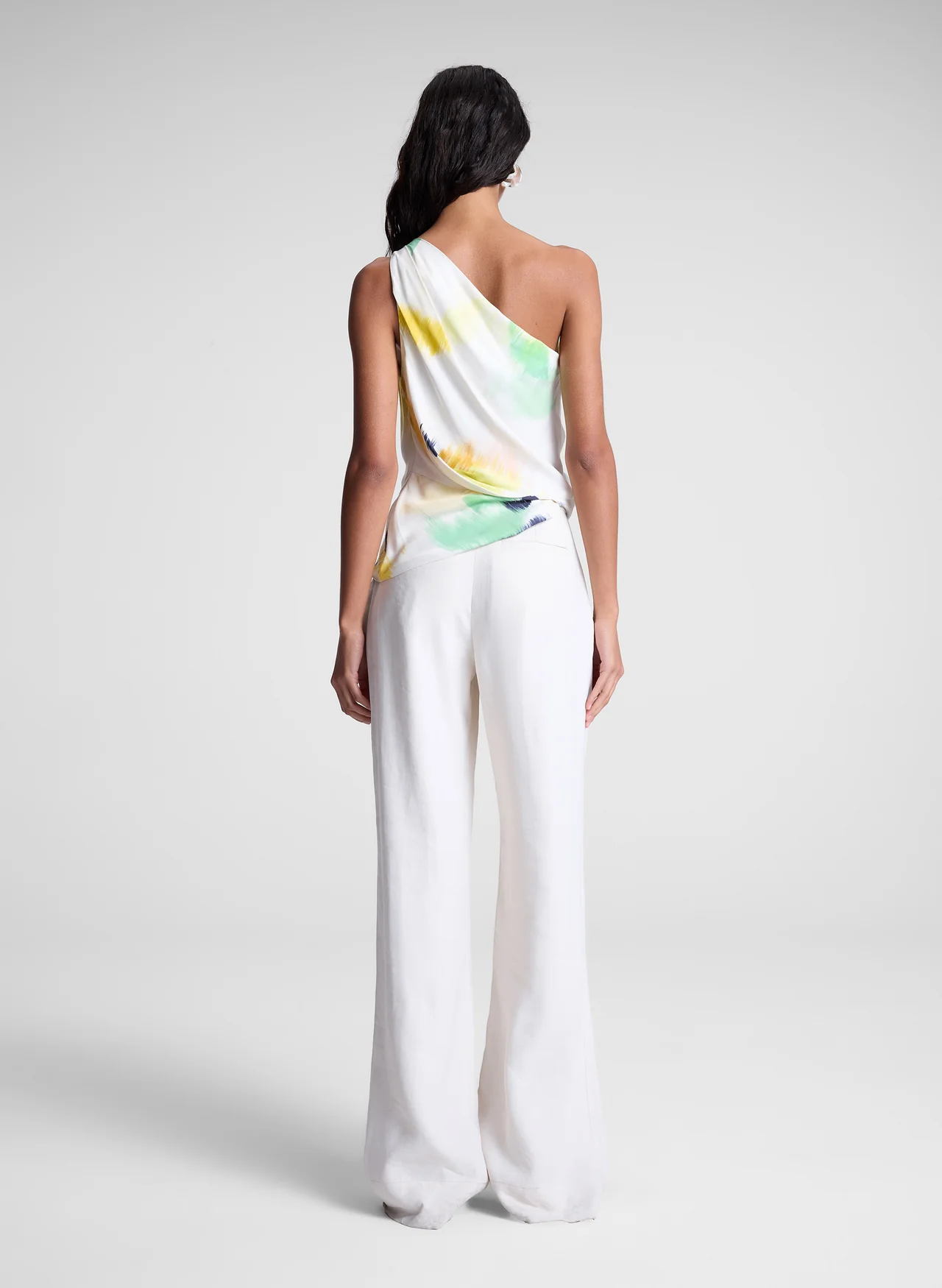 A.L.C. | Aster Satin One Shoulder Top