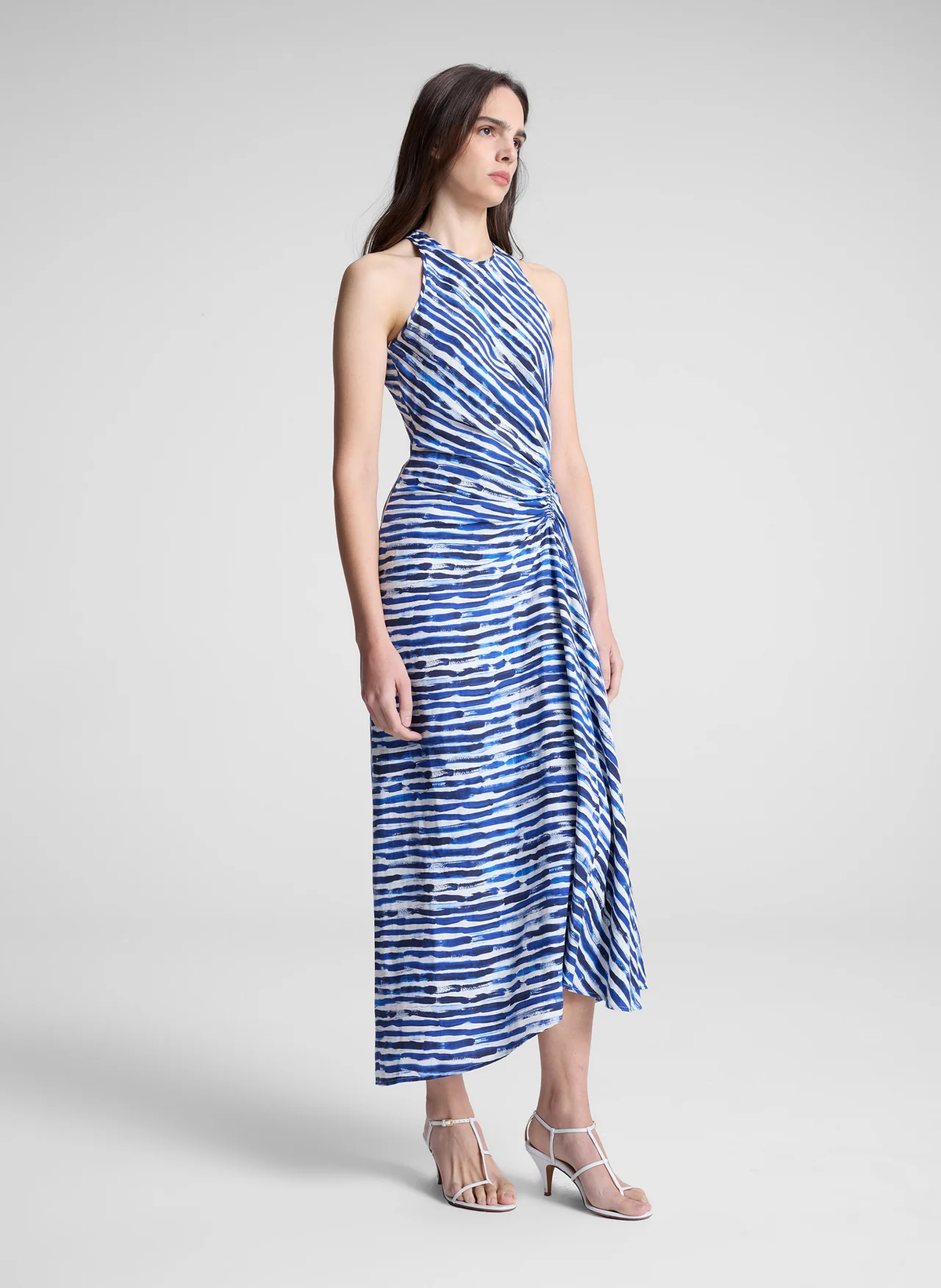 A.L.C. | Ruby Striped Midi Dress