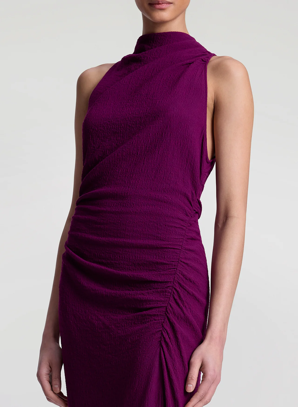 A.L.C. | Inez Textured Midi Dress