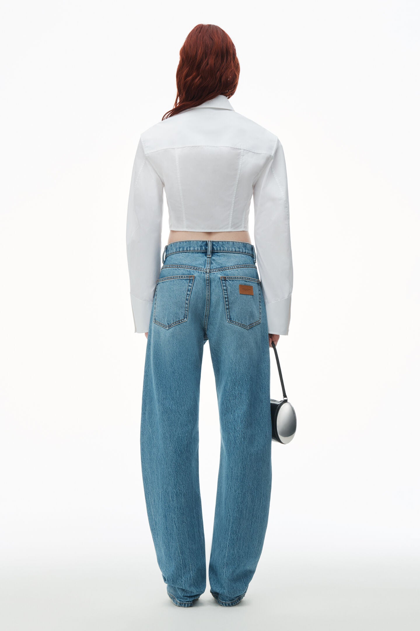 Alexander Wang | Cropped Structured Shirt