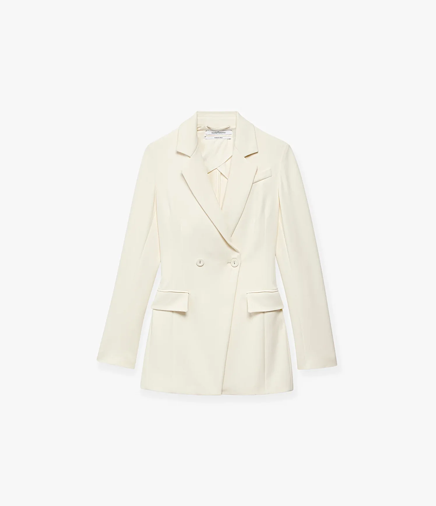 Another Tomorrow | Jersey Jacket in Vanilla