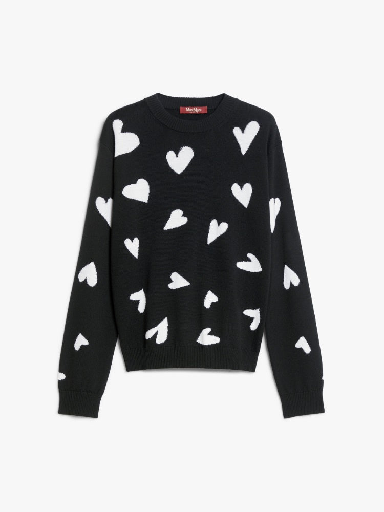 Max Mara | Arold Heart wool yarn Sweater