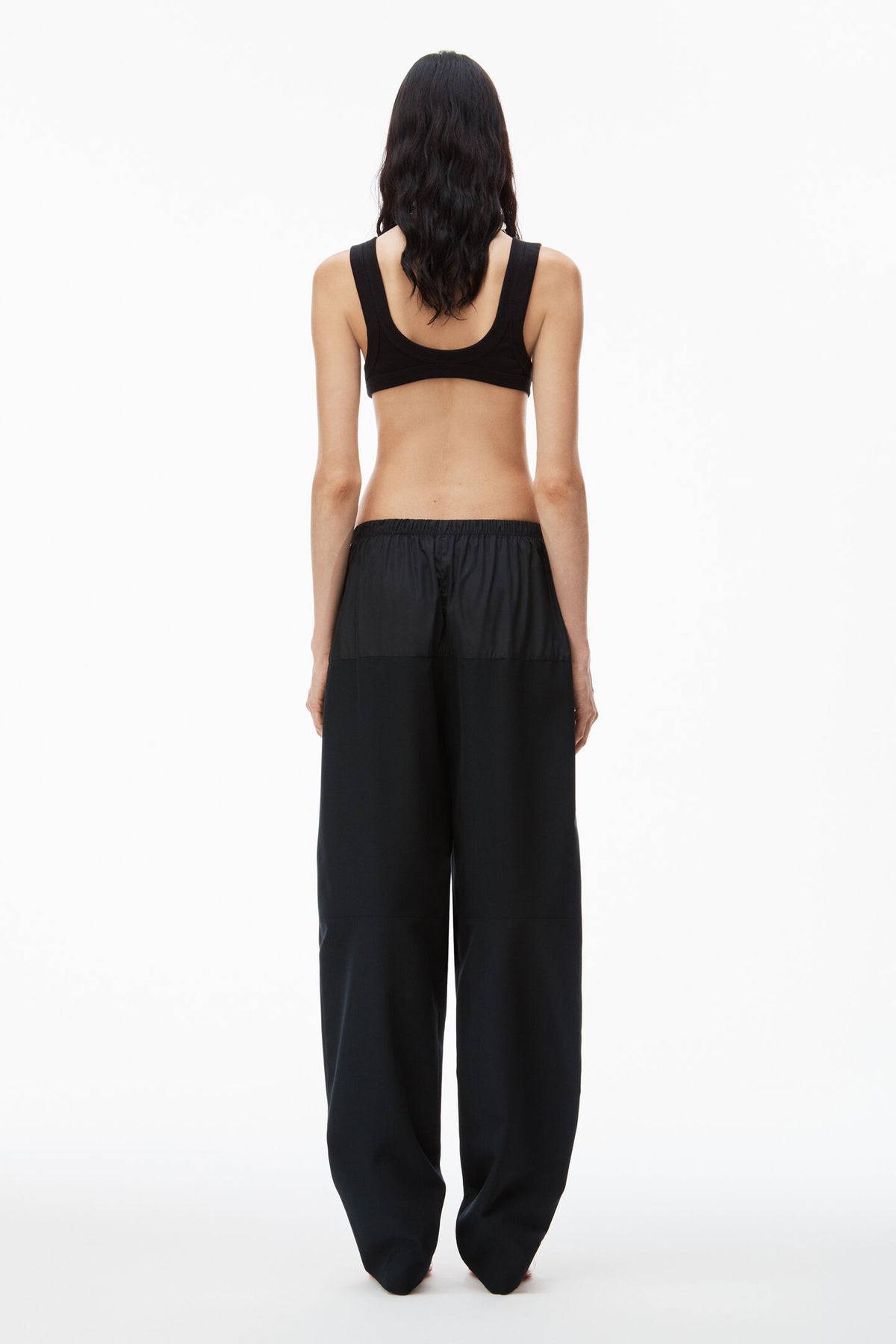 Alexander Wang | Articulated pant in crisp nylon