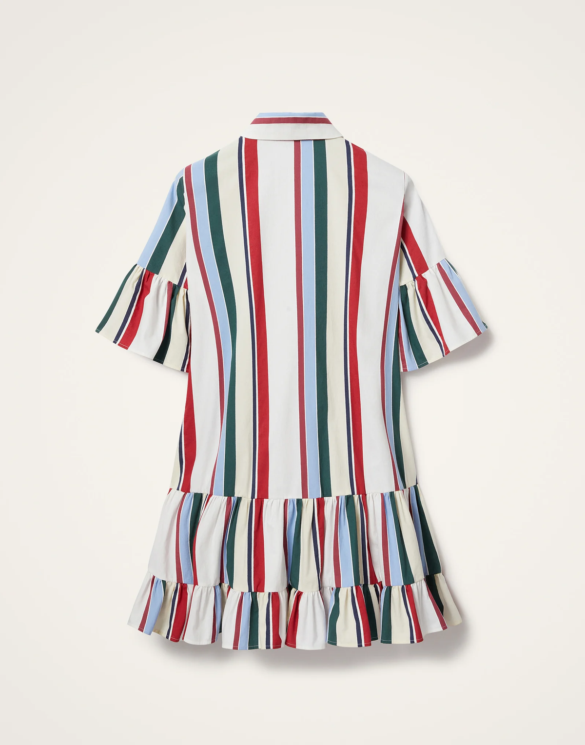 La Double J | Choux Dress in Stripes Multicolor