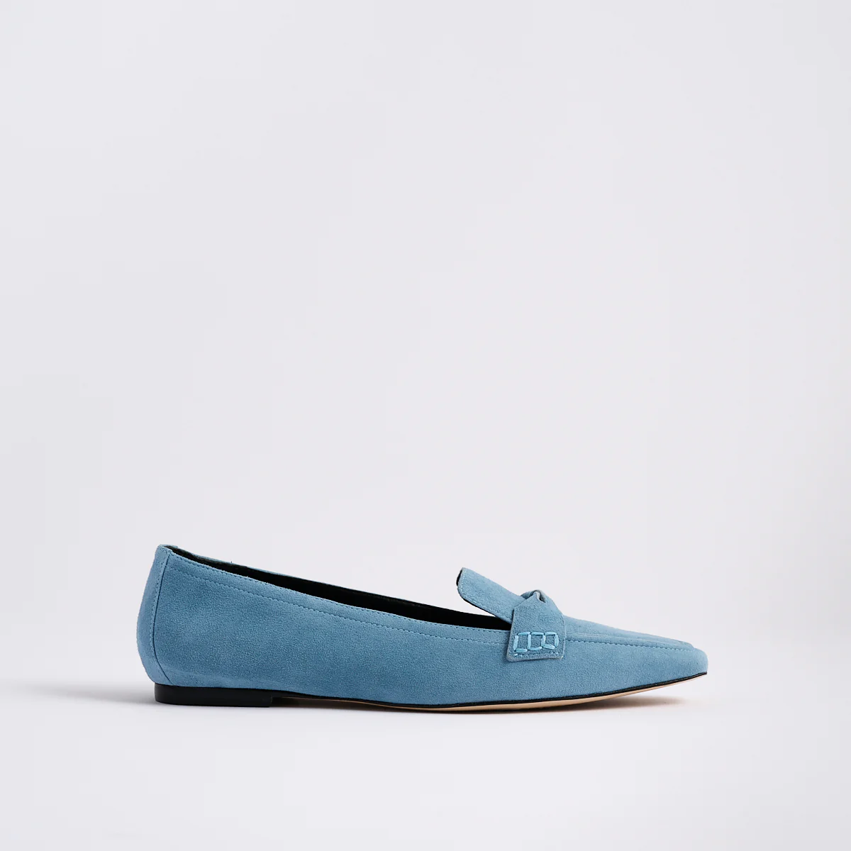 Marion Parke | Courtney Loafer in Chambray Suede