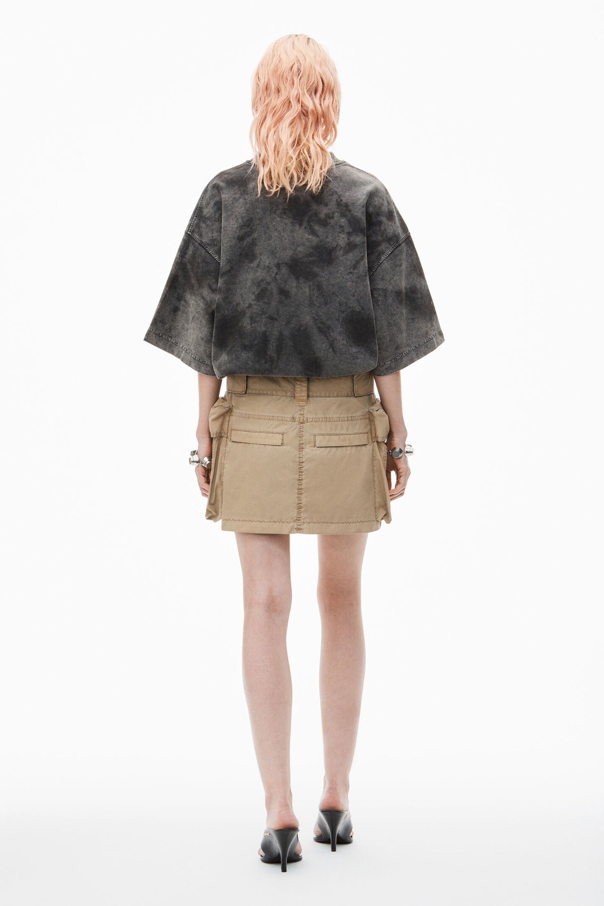 Alexander Wang | Cargo Mini Skirt With Oversized Pockets