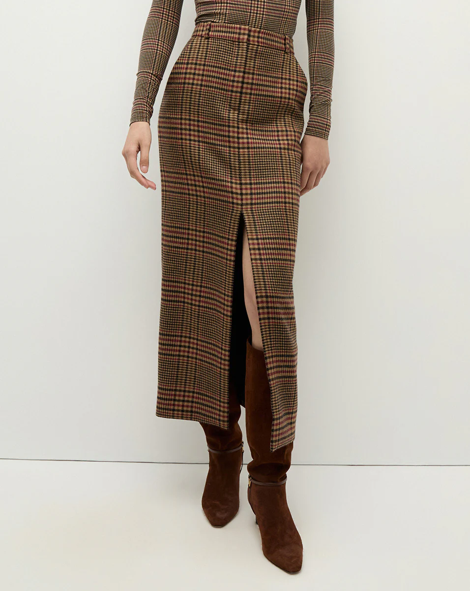 Veronica Beard | Maxine Plaid Skirt