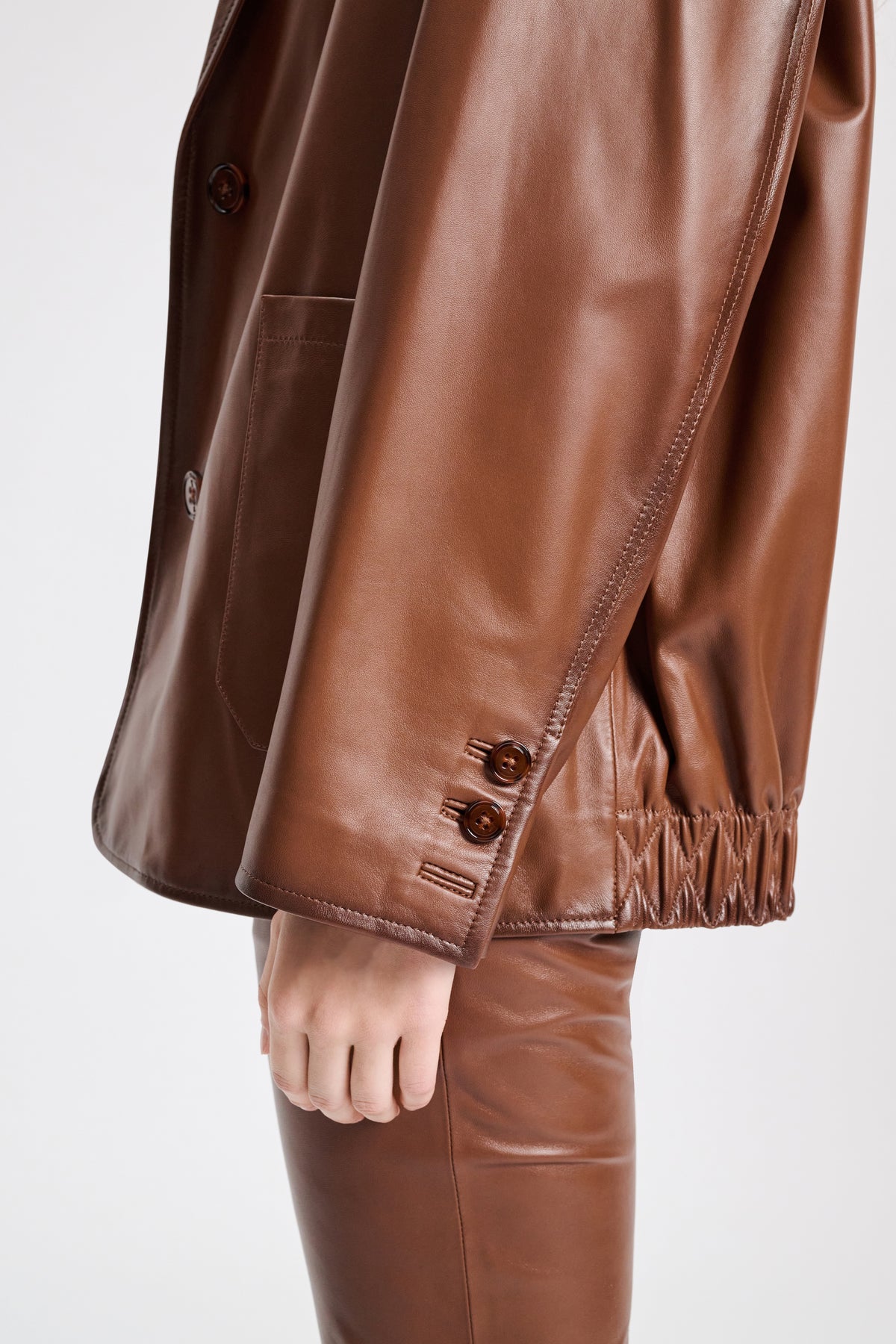 Dorothee Schumacher | Sleek Statment Leather Blazer