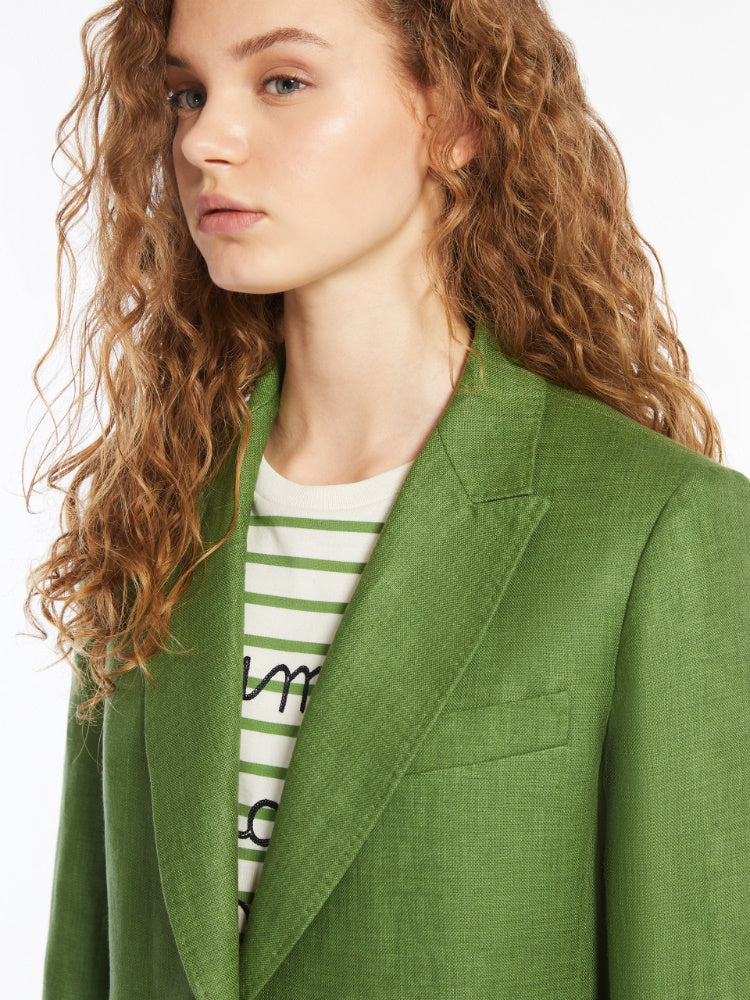 Max Mara | Washed Linen Blazer