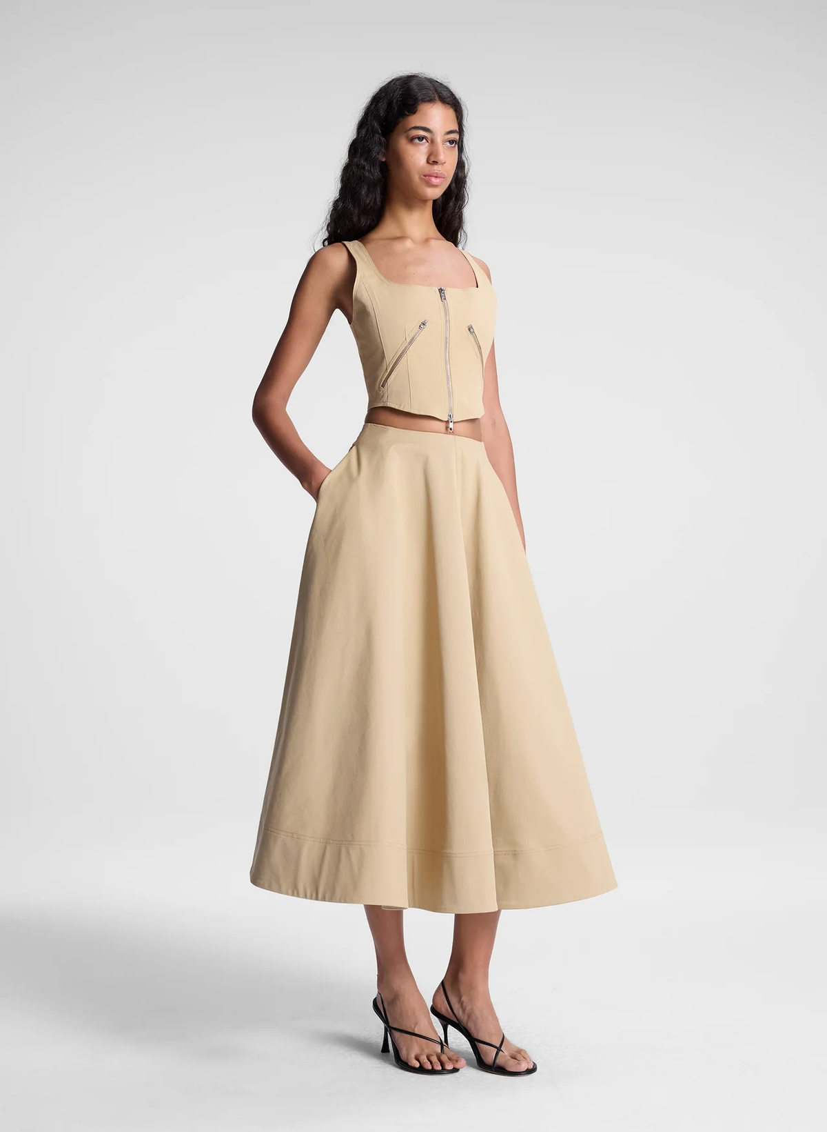 A.L.C. | Eleanor Midi Skirt