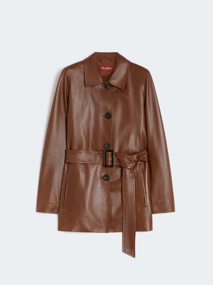 Max Mara | Belted Napa Tolman Jacket