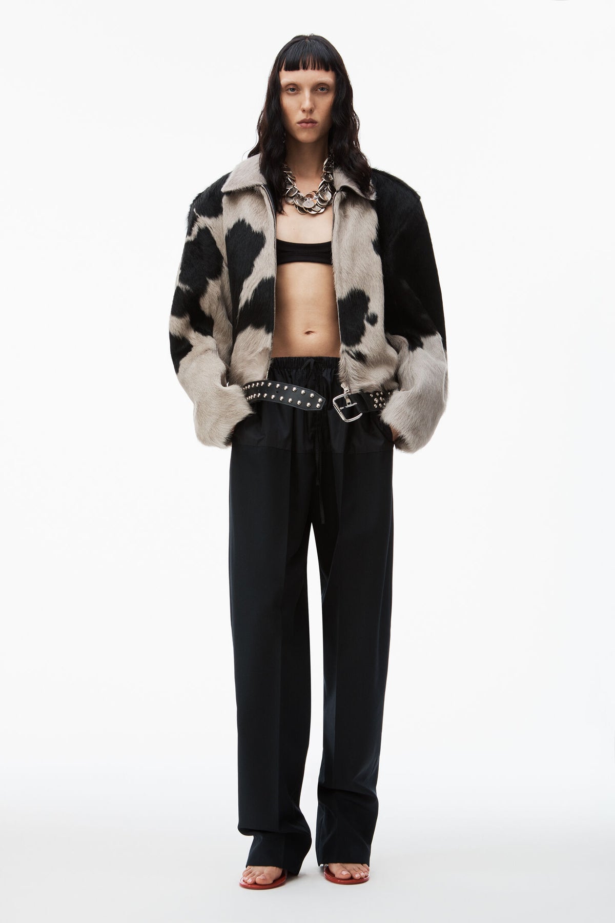 Alexander Wang | Articulated pant in crisp nylon