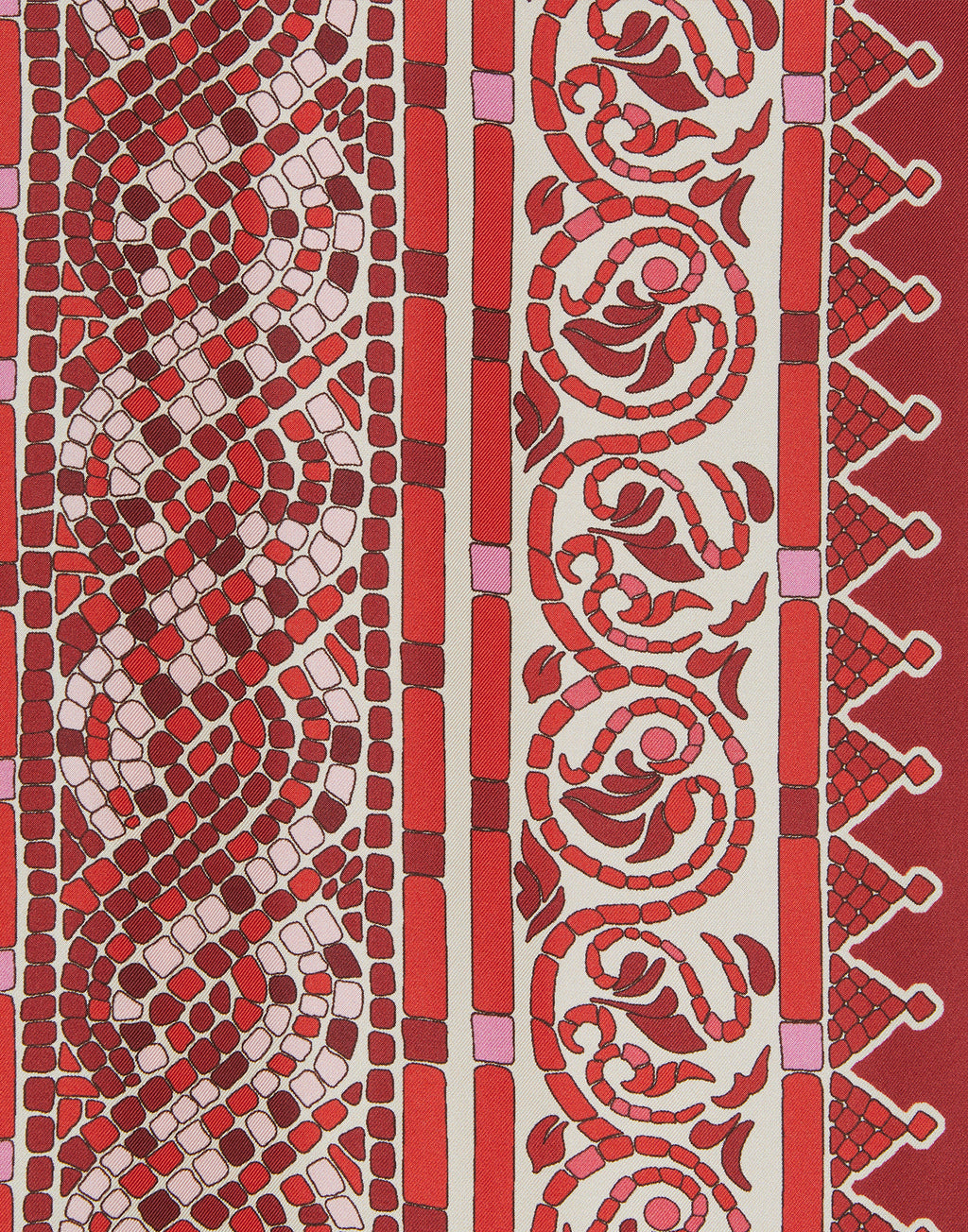 La Double J | Palazzo Pants in Cobra Red Silk Swill