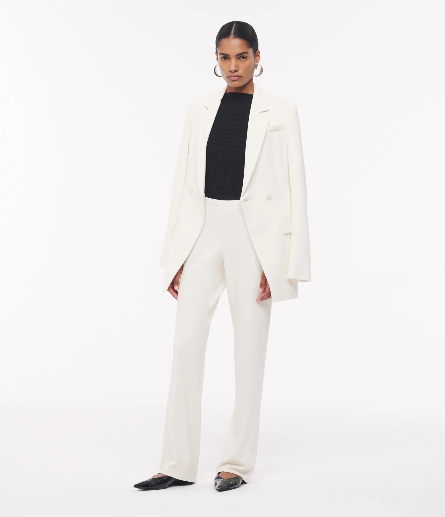 Another Tomorrow | Jersey Pant in Vanilla