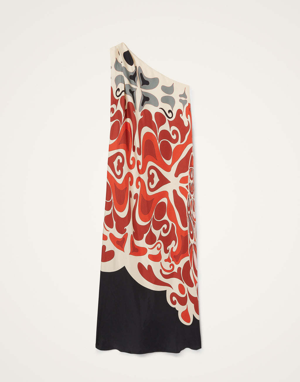 La Double J | Roy Dress in Phoenix Ivory Silk Twill