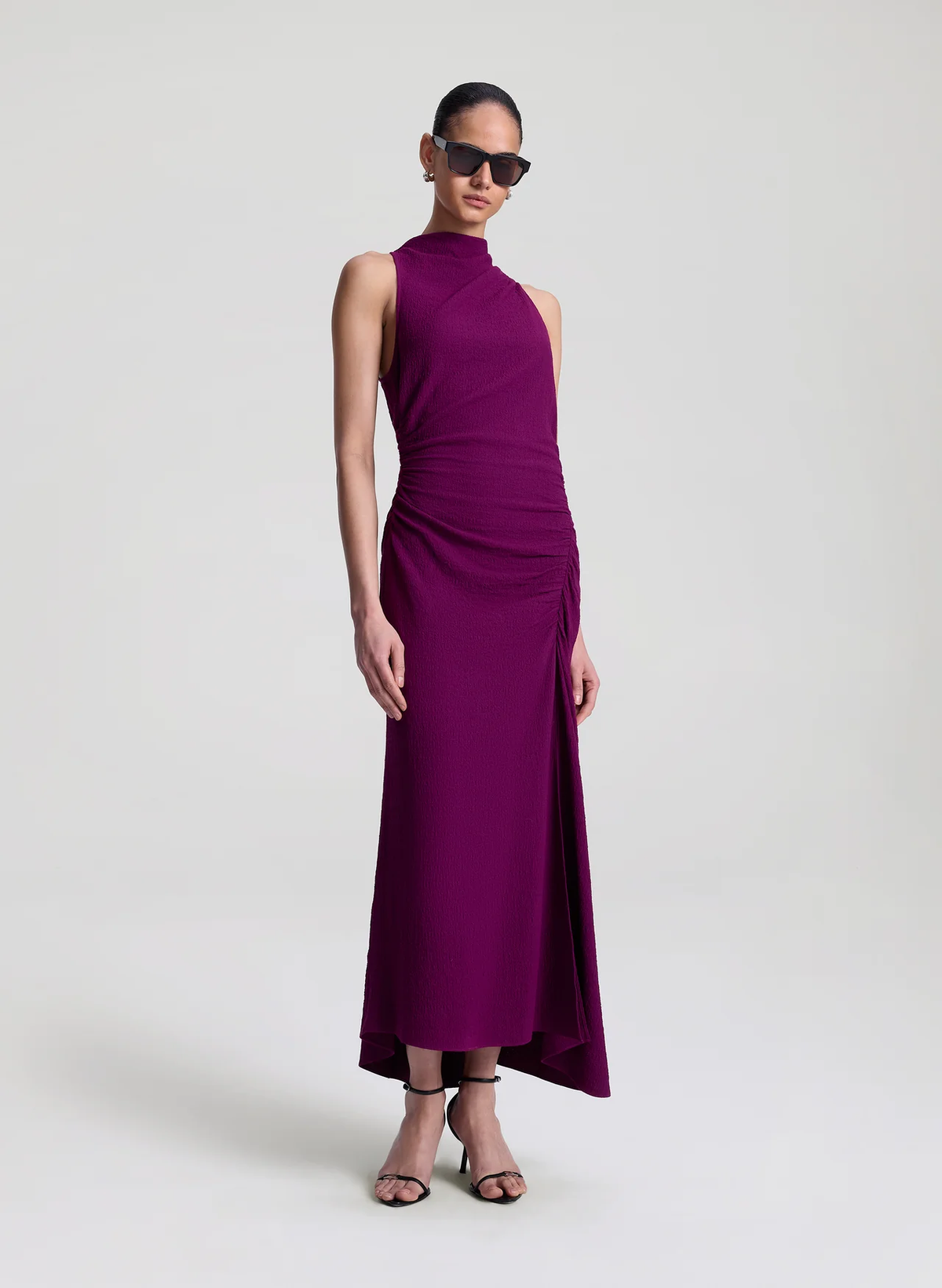 A.L.C. | Inez Textured Midi Dress