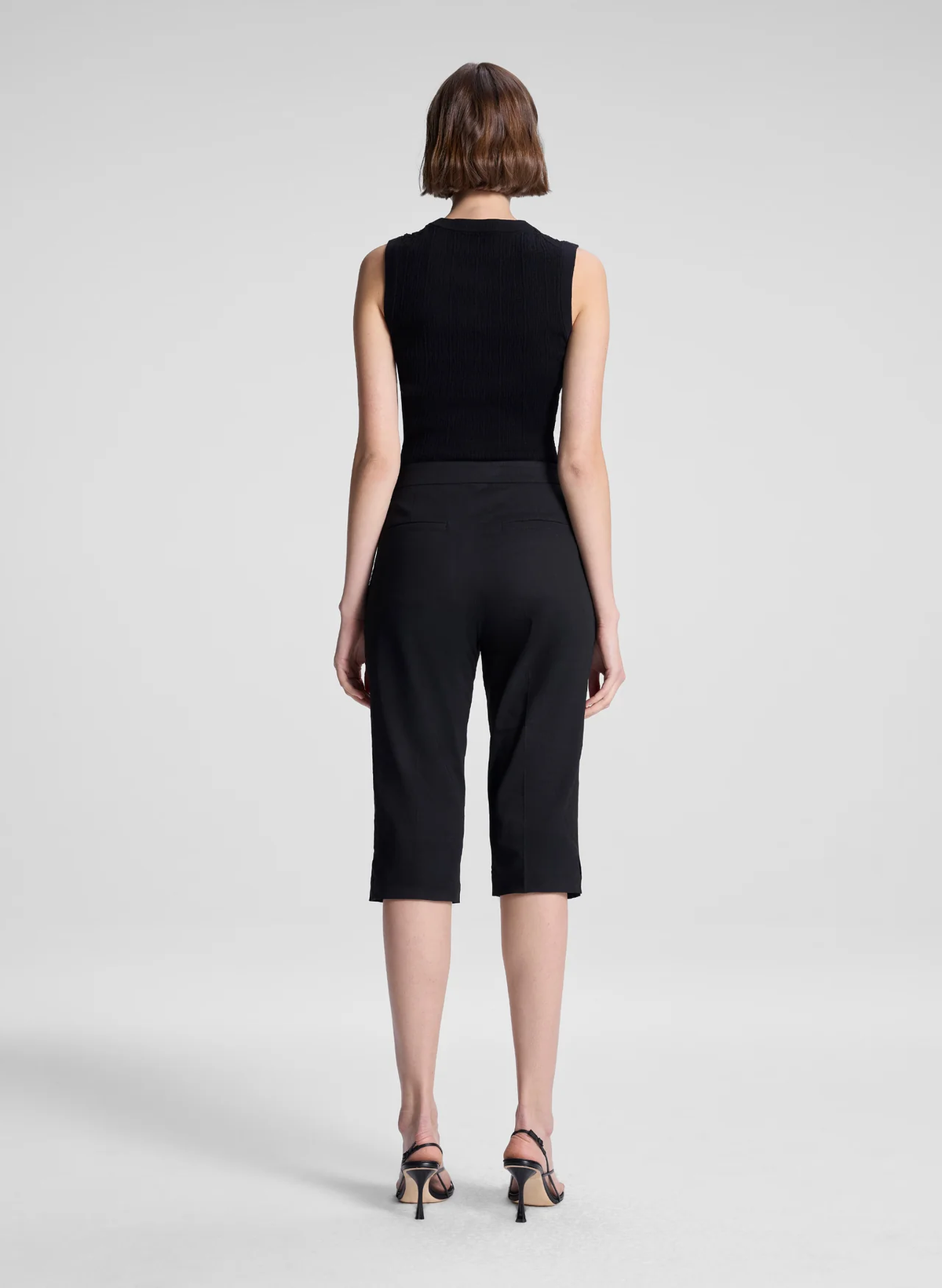 A.L.C. | Lottie Cropped Fine Knit Top