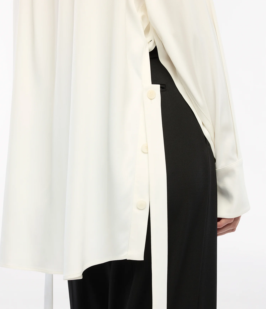 Another Tomorrow | Bais Button Side Shirt