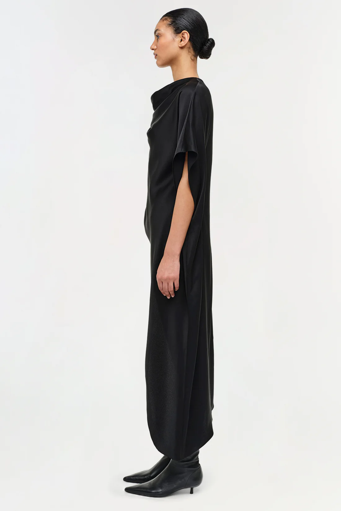 Simkhai | Sadia Satin Mini Cape Dress