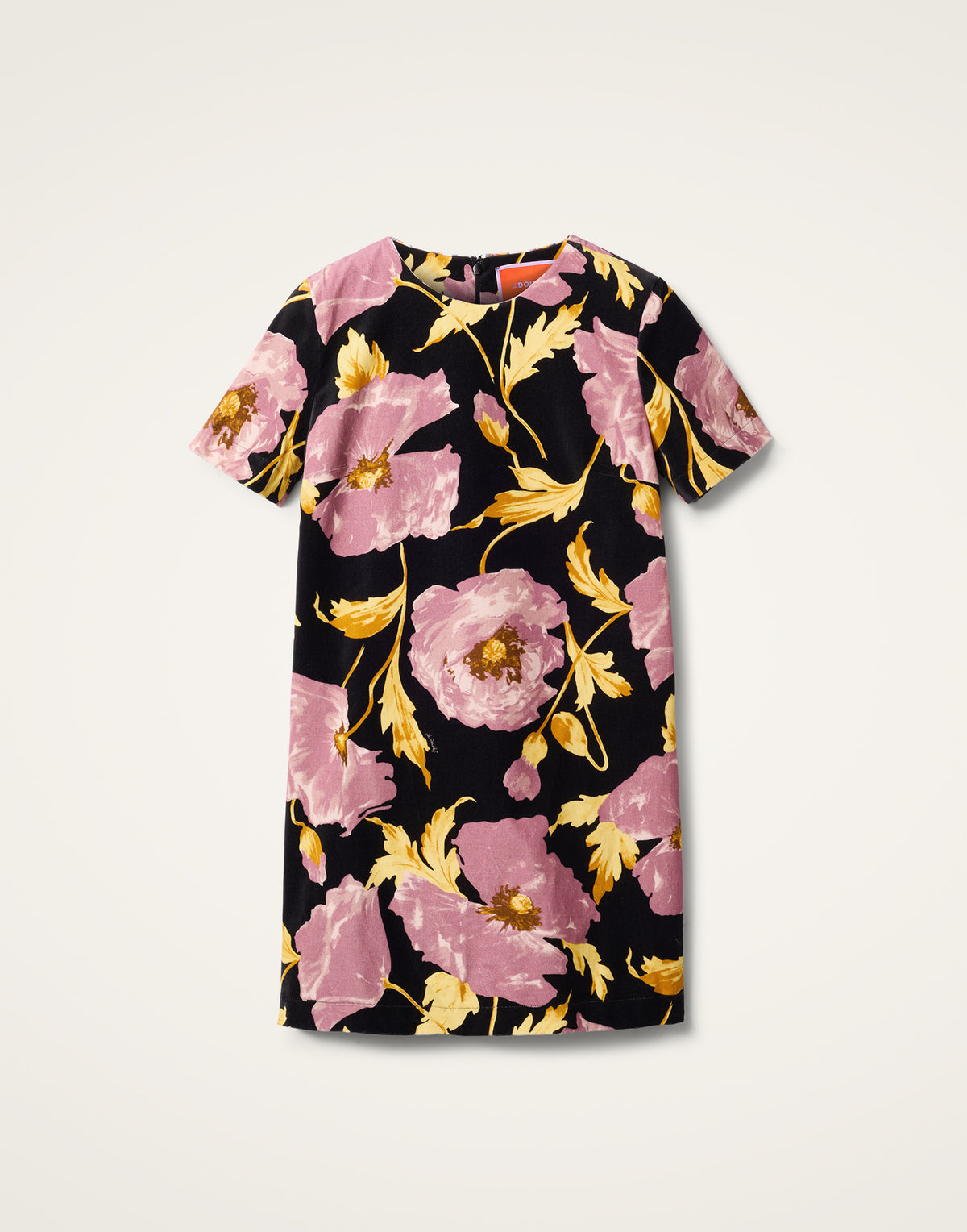 La Double J | Mini Swing Dress in Sylph Black