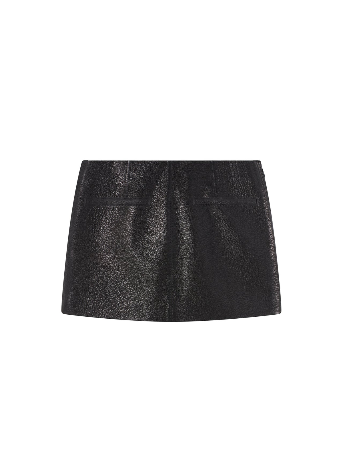 A.L.C. Cowan Leather Mini Skirt