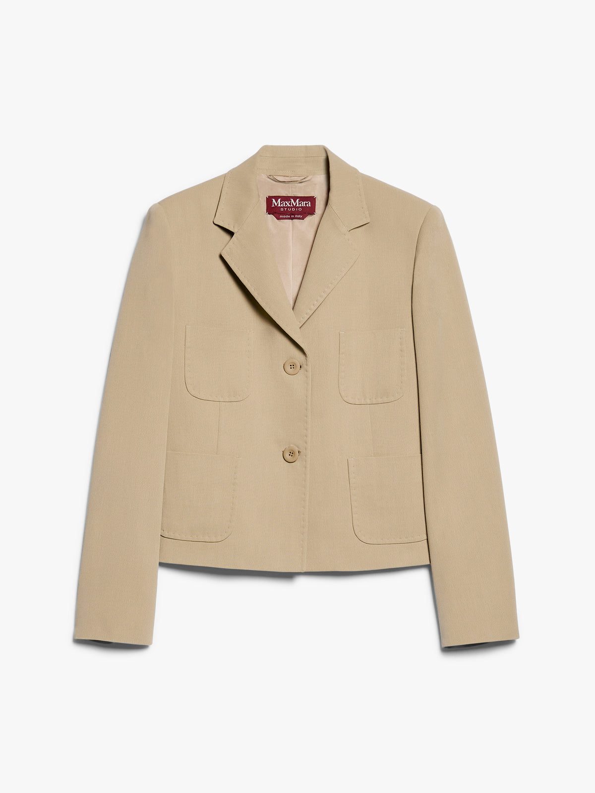 Max Mara | Boxy Wool Colonial Jacket