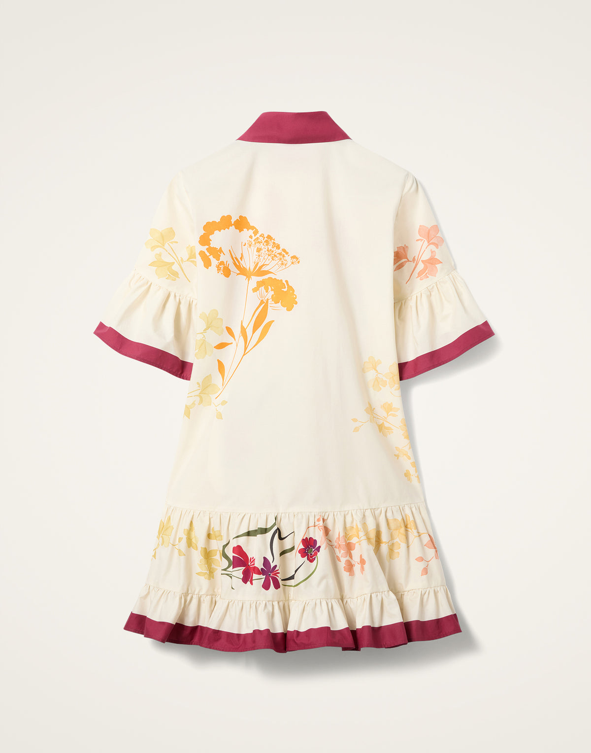 La Double J | Choux Dress in Floral Corsage Placee
