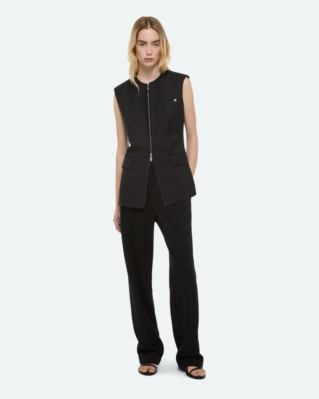 Helmut Lang | Zip Blazer Vest