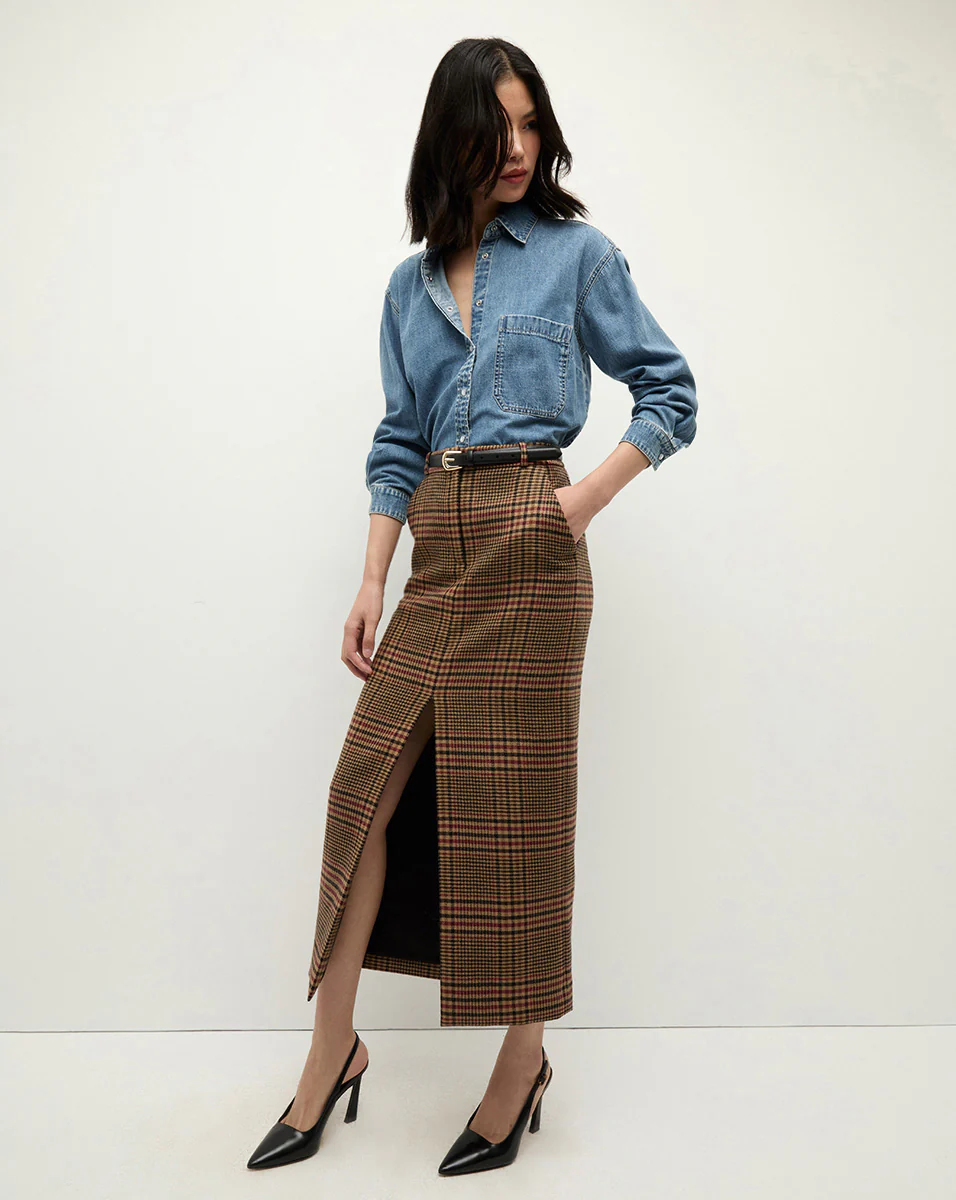 Veronica Beard | Maxine Plaid Skirt