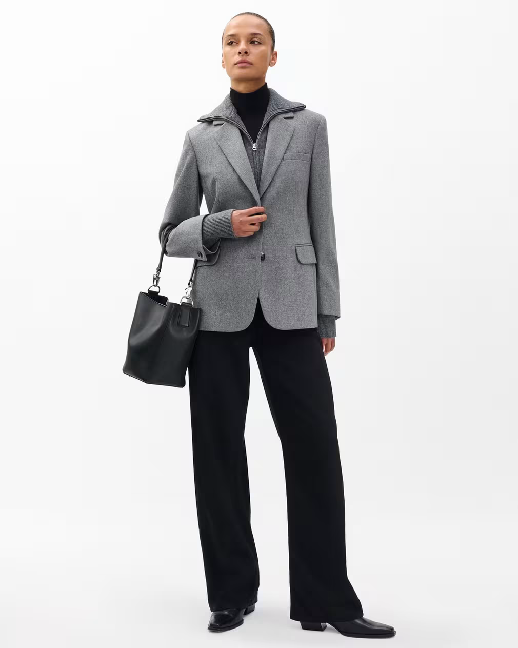Rag & Bone | Frank Mix-Media Blazer