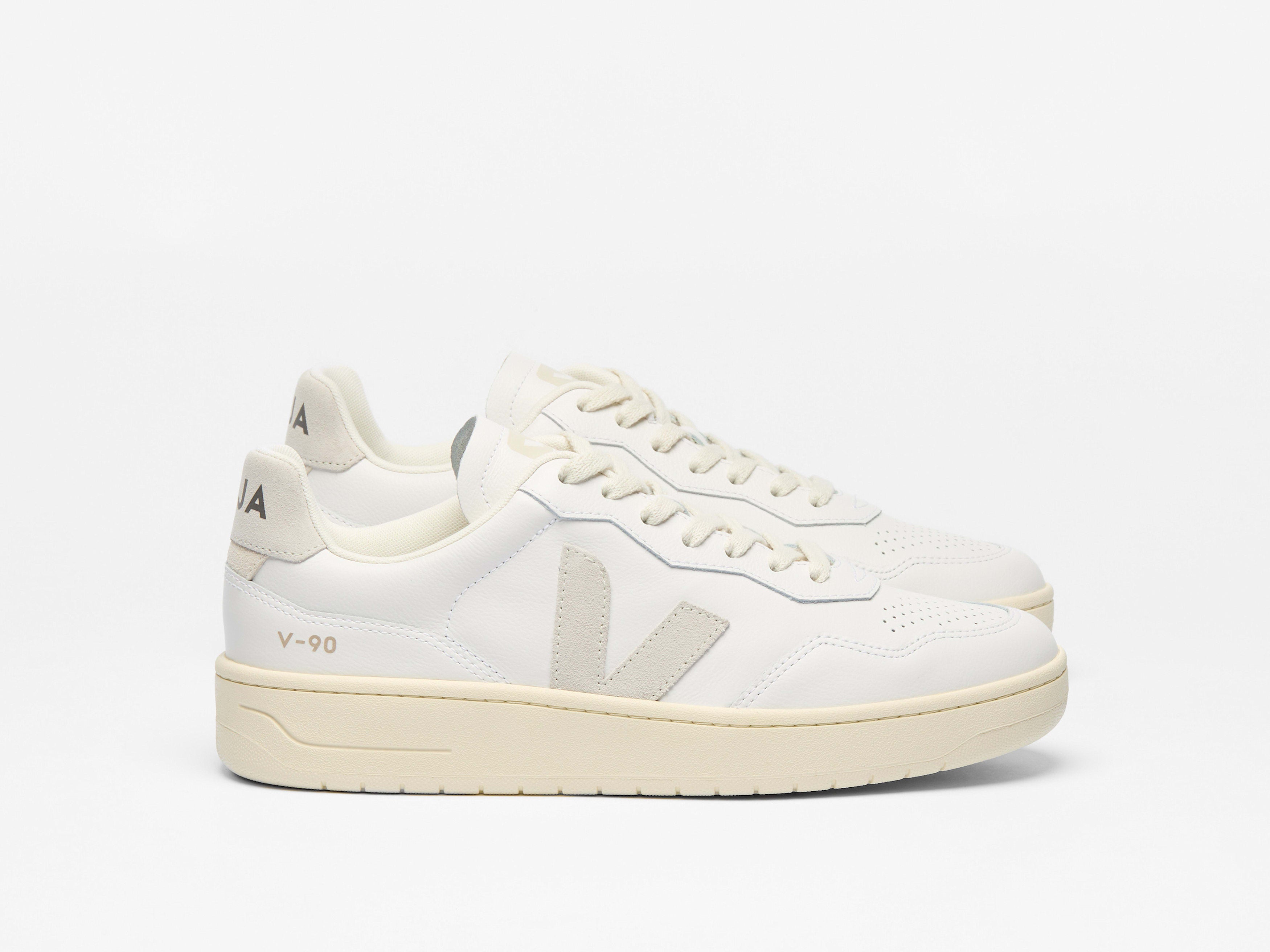 Veja | V90 Leather White Natural
