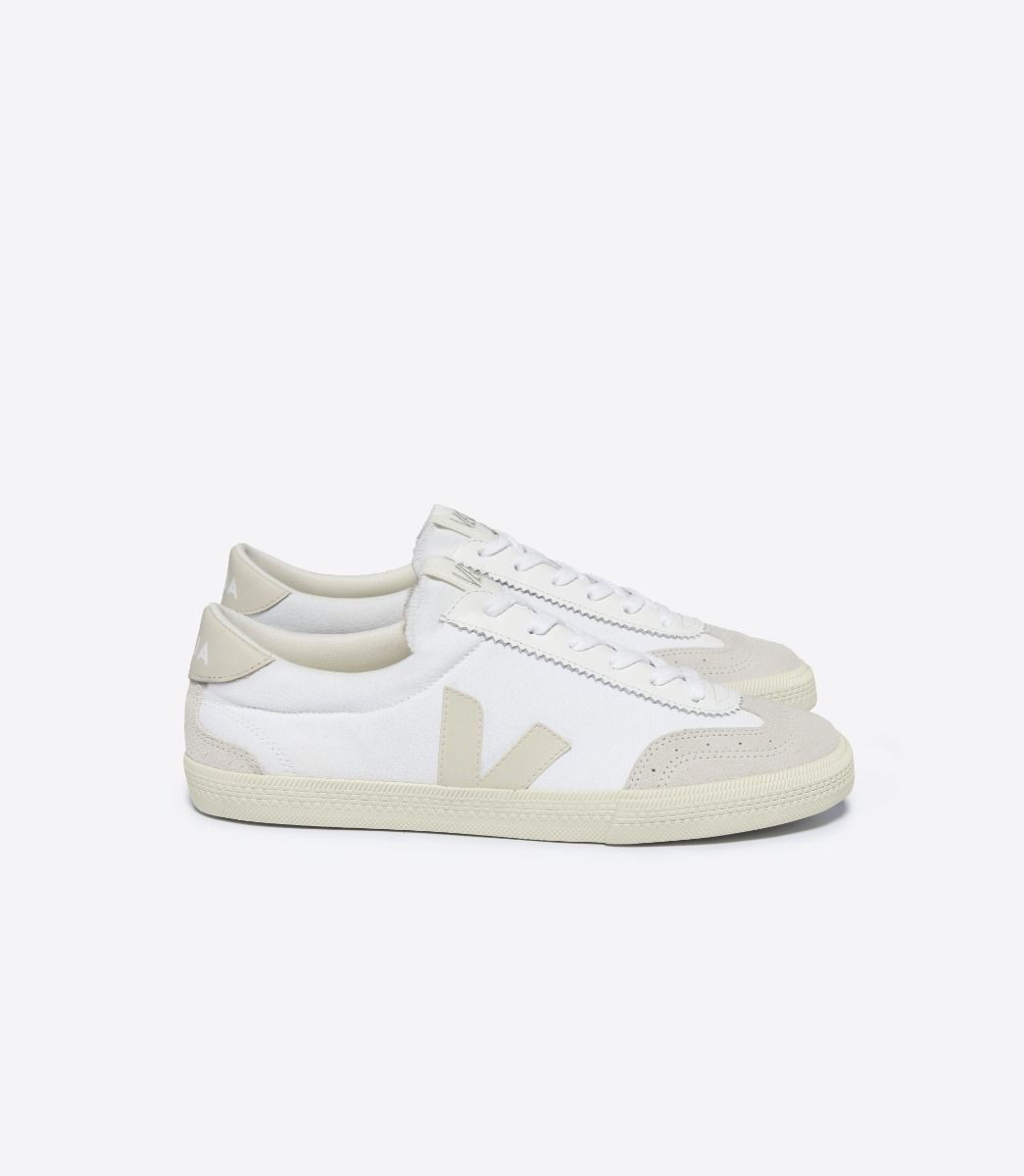Veja | Volley Leather White Natural