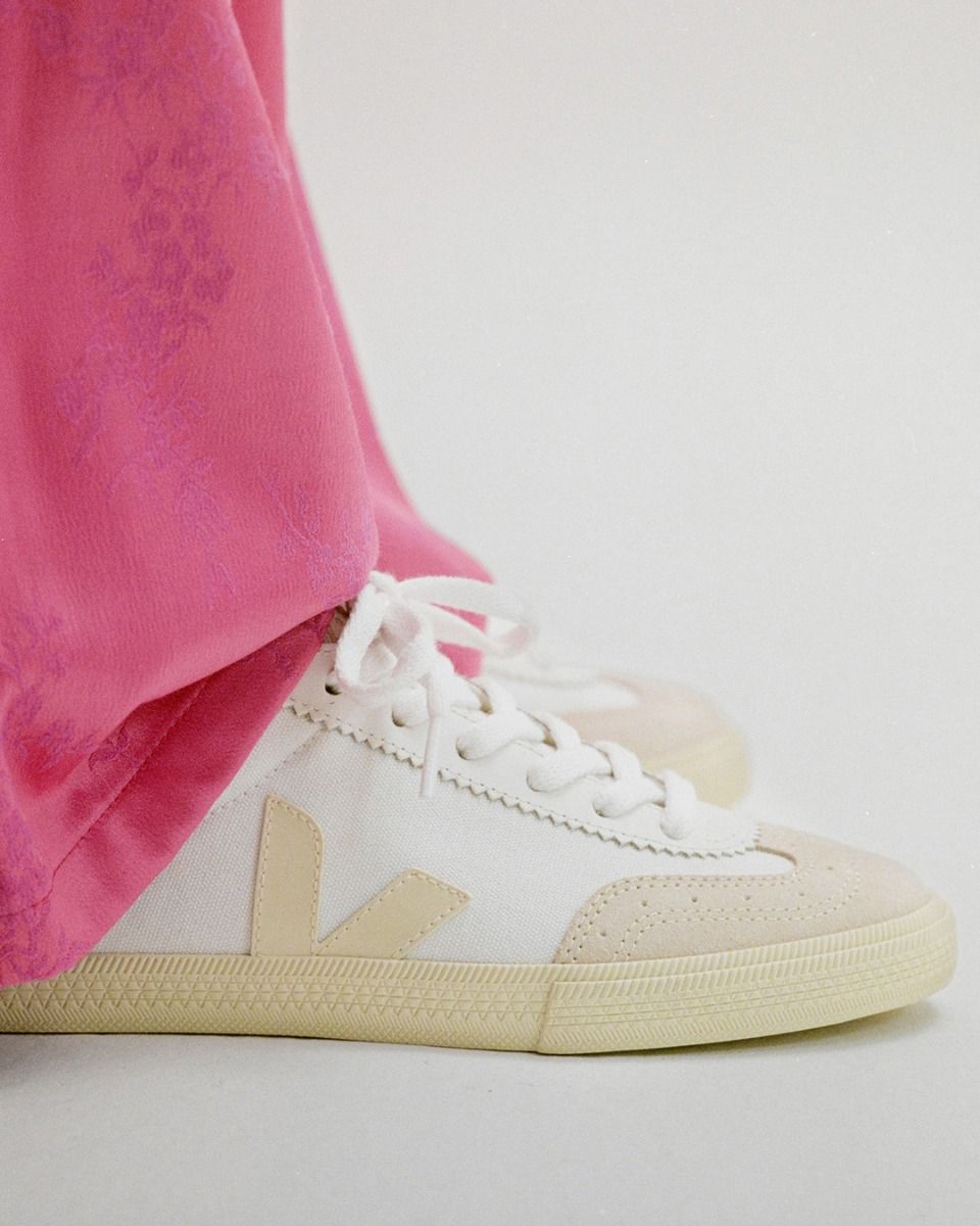 Veja | Volley Leather White Natural